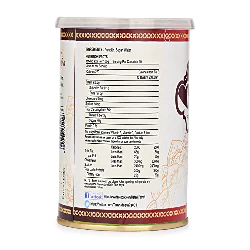 Rafael Angoori Petha 1/2 kg (Agra Famous Sweet from City of TAJ Mahal ) 8 Months Shelf Life