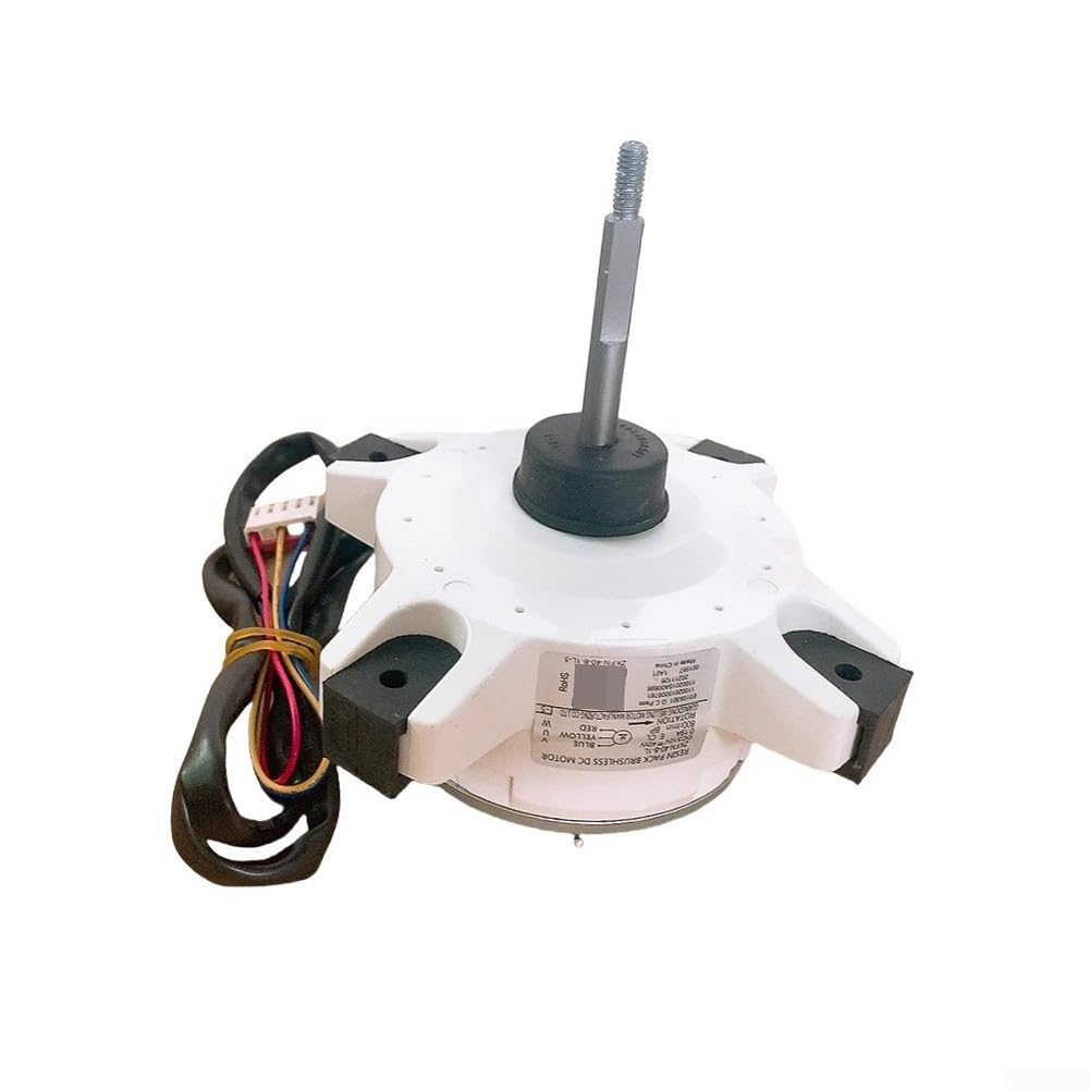 Motor de aire acondicionado sin escobillas DC ZKFN-40-8-1L, motor de ventilador externo de frecuencia variable con rotación inversa para unidades de CA auxiliares al aire libre, refrigeración de bajo