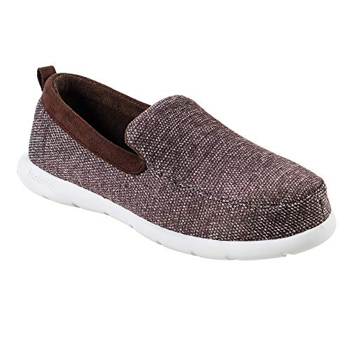 Image of isotoner Zenz Men's Sport Knit Moccasin, Slip-on Shoe