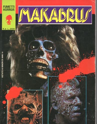  Fumetti Horror nuova serie 4 Makabrus giugno 1990 Edifumetto