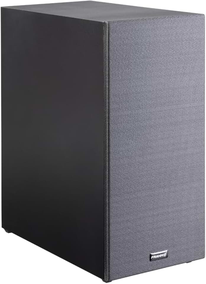 Subwoofer Slim Bass Compact Sub Ativo 60W Rms Frahm - 32481