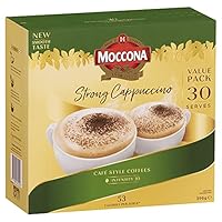 Moccona Strong Cappuccino Coffee Sachets 90pk 3 x 30pk