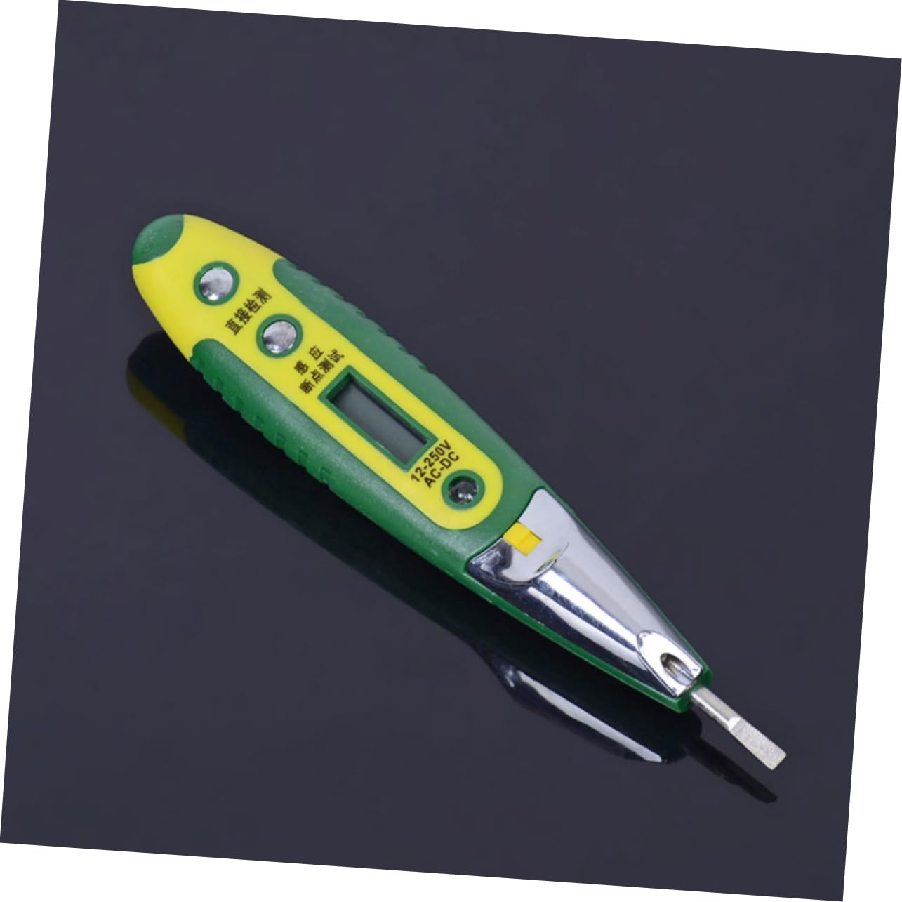 Angoily Electricity Tester Pen Voltage Meter Tester Digital Display Induction Pen Portable for Electric Workers