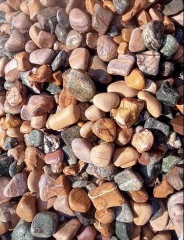 Bum Bum Bhole 2kg Rainforest Decorative Landscaping and Garden Stone 2kg (Green & Brown Mix) - Small Size -1.5"-3" in Size (B0CM27L8KZ) Amazon Price History, Amazon Price Tracker