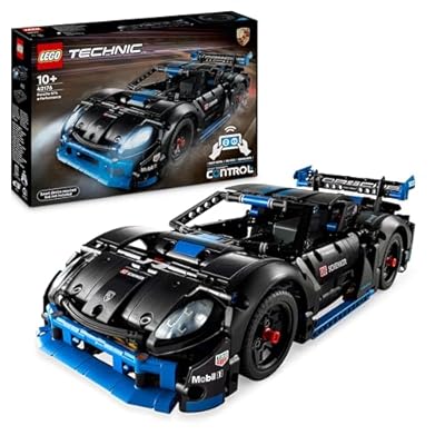 LEGO Technic Porsche GT4 e-Performance Rennwagen Ferngesteuerter Flitzer interaktives Modellauto Geschenk für Kinder Bauspielzeug ab 10 Jahren 42176