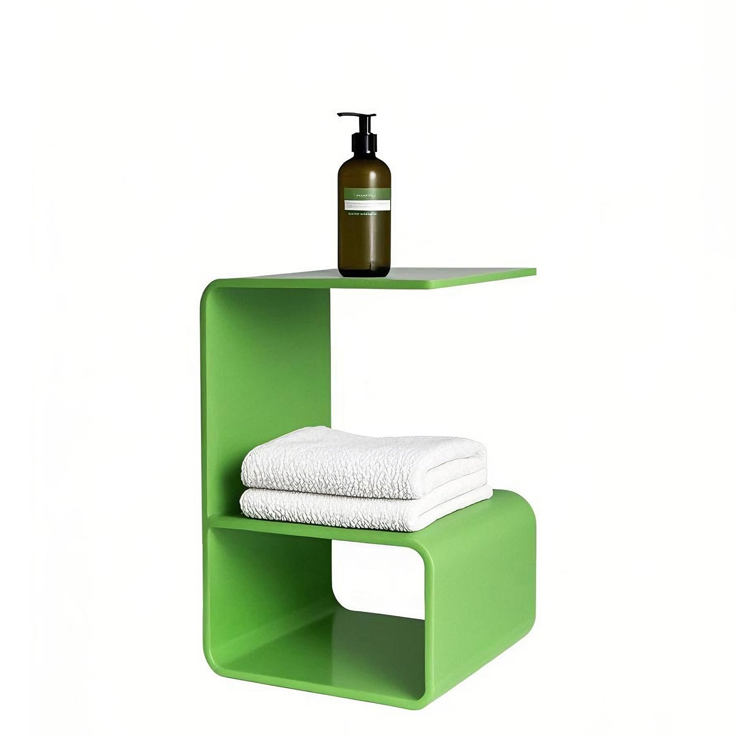 Acrylic 24" Small Table-Multipurpose Modern Furniture for Use as Lap desks, Acrylic Side Table or End Table in Living Rooms, Bedrooms and Offices: 13.7" D x 13.7" W x 21.6" H.