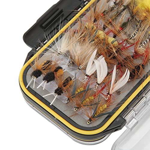 Kit de pêche à la mouche 60 pièces pour éviter la rouille des appâts