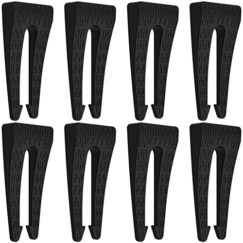 8Pcs Stove Knob Cover Silicone Heat Resistant Oven Knob Lock Baby Proofing Stove Knob Protector Easy Installation Kids Safety Stove Guard for Home Kitchen