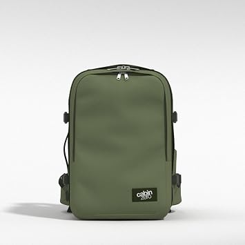 Cabinzero Classic Pro Backpack 32L, Carry On Flight Approved Cabin Bag & Hand Luggage with 15.6 Padded Laptop Sleeve & Waist Belt, Trolley Sleeve & Water-resistant