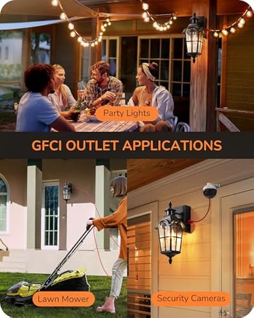 EDISHINE Outdoor Lights Porch Light Wall Sconce Lantern Lamp
