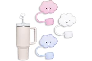 Stanley Cup Straw Cover Cloud: Kawaii Protection for Your Straw