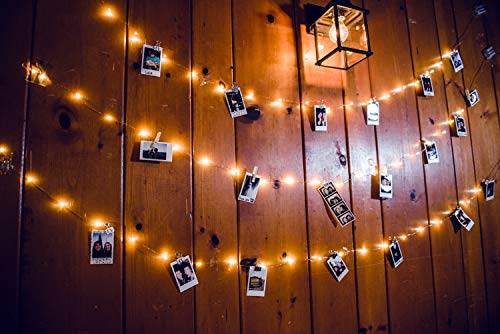 Ezdc 50 Led Photo Clip String , Fairy Lights With Clips For Pictures, Polaroid Lights For Bedroom & Dorm Room Decoration #TOP6