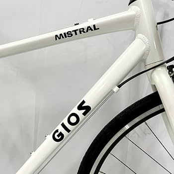 【兵庫・現地引き取り】美品　クロスバイク　GIOS ミストラル（ホワイト） 兵庫・現地引き取り】美品 クロスバイク GIOS ミストラル