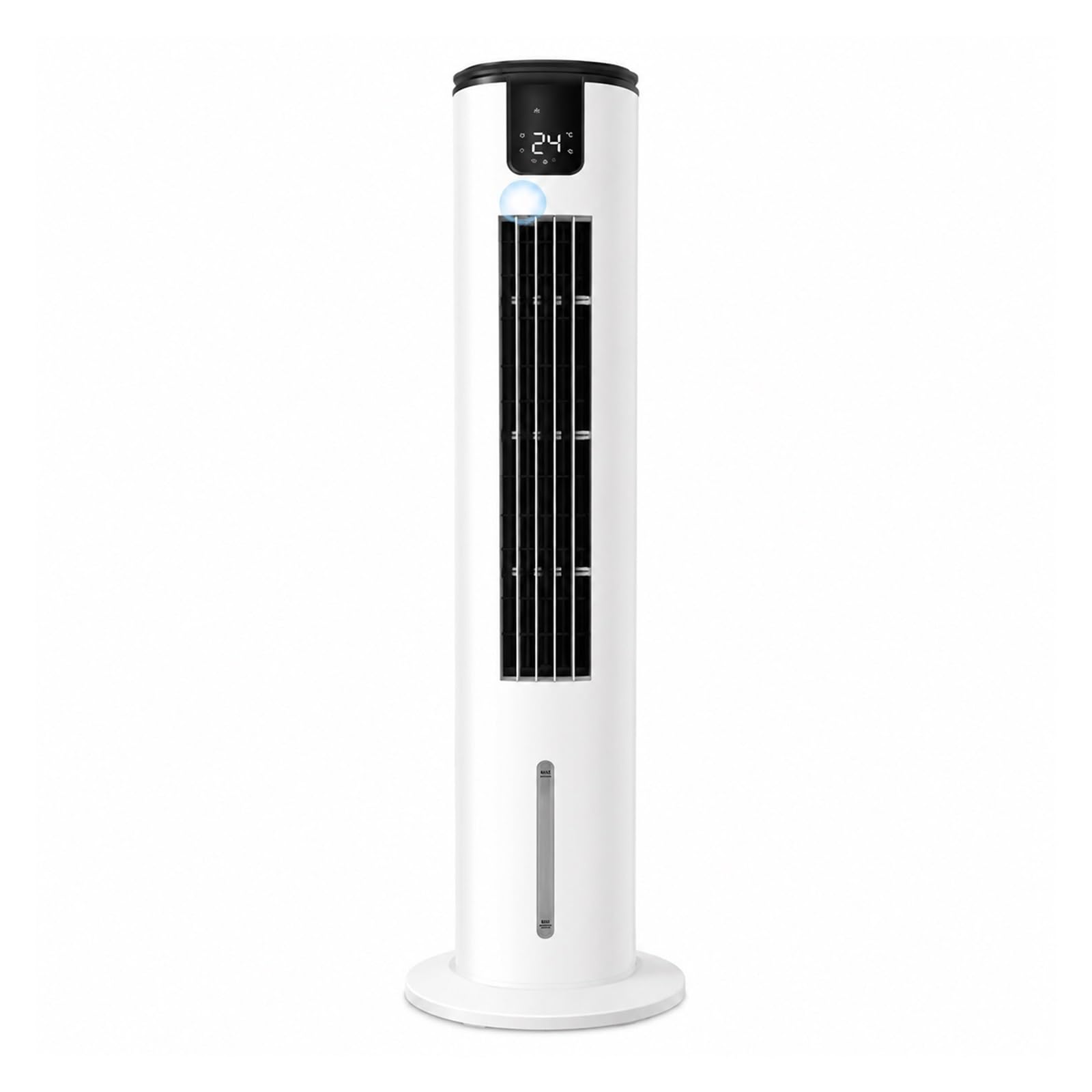 42in Evaporative Tower Cooler — Bladeless Fan with Remote & Timer