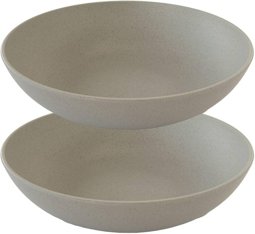 ラーメン鉢2つ  600ml  濃いグレー×グレー ラーメン鉢2つ 600ml 濃いグレー×グレー