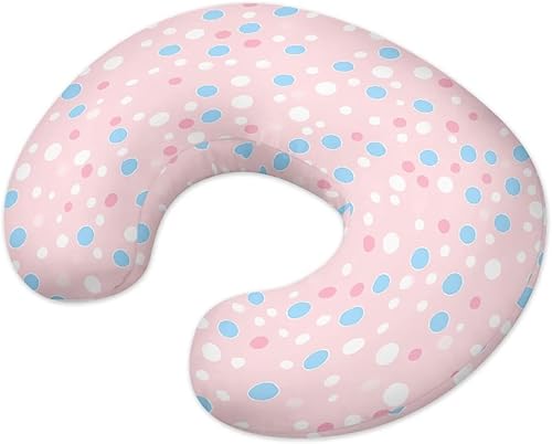 Miniatura 16 de Funda de lactancia suave y adorable para almohadas de lactancia materna con transpirable, se adapta al recién nacido, funda de almohada