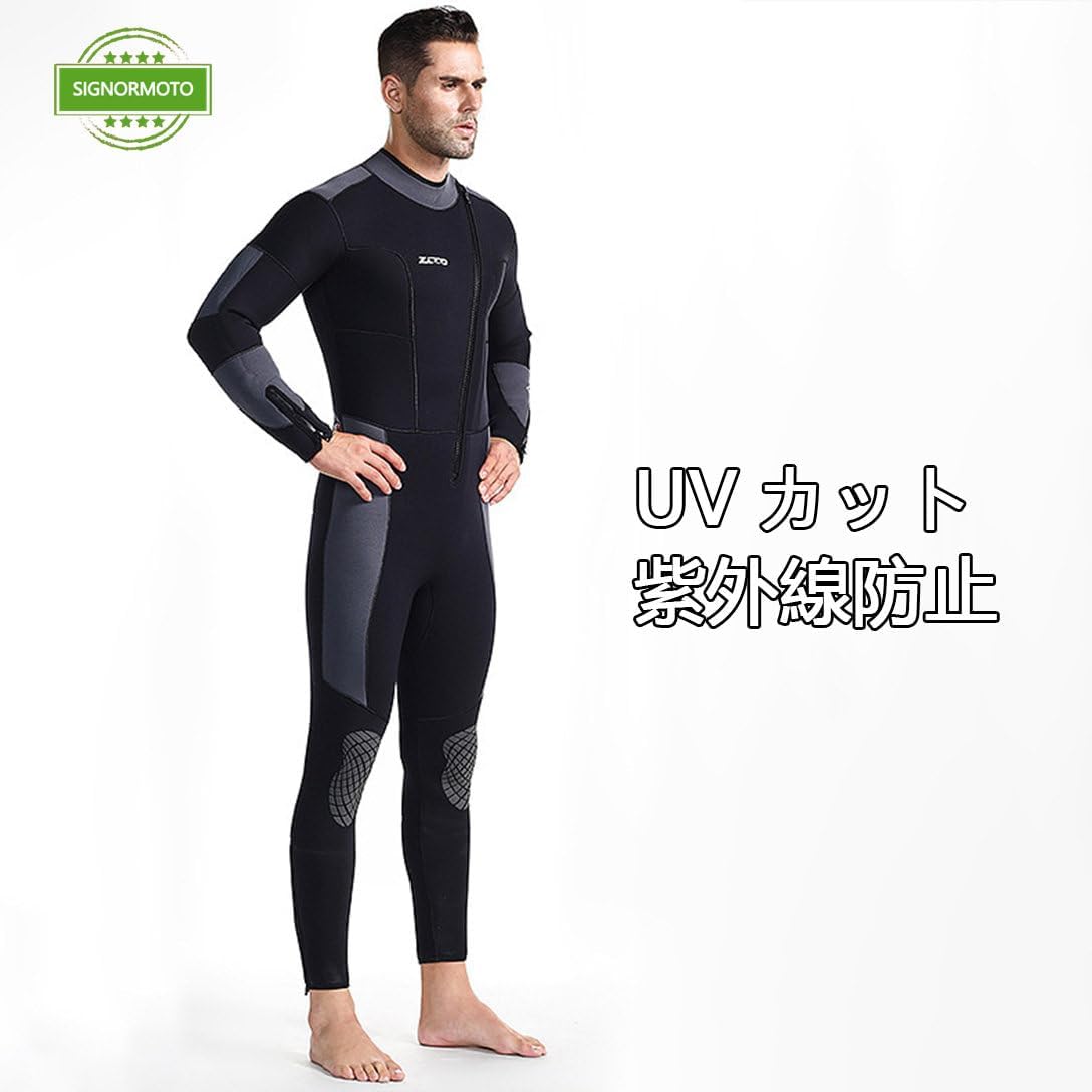 ウエットスーツ ウェットスーツ メンズ レディース 5mm フルスーツ サーフィン ネオプレン ストレッチ 日焼け防止 防寒保温 U