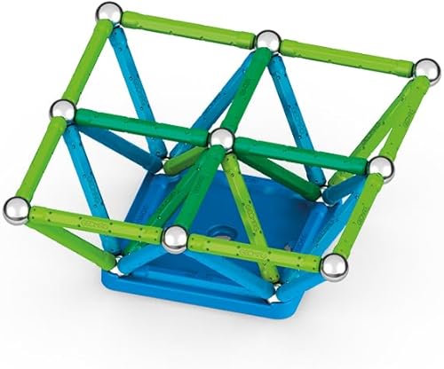 Miniatura 5 de Geomag Juguetes magnéticos clásicos para niños a partir de 8 años, 60 imanes educativos STEM para niños, bloques magnéticos hechos en Suiza,