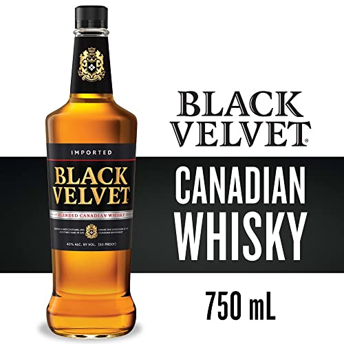 Black Velvet Canadian Whisky, 750 Ml Bottle, 80 Proof #TOP1