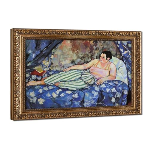 Toile Suzanne Valadon The Blue Room œuvre inspirante pour intérieur