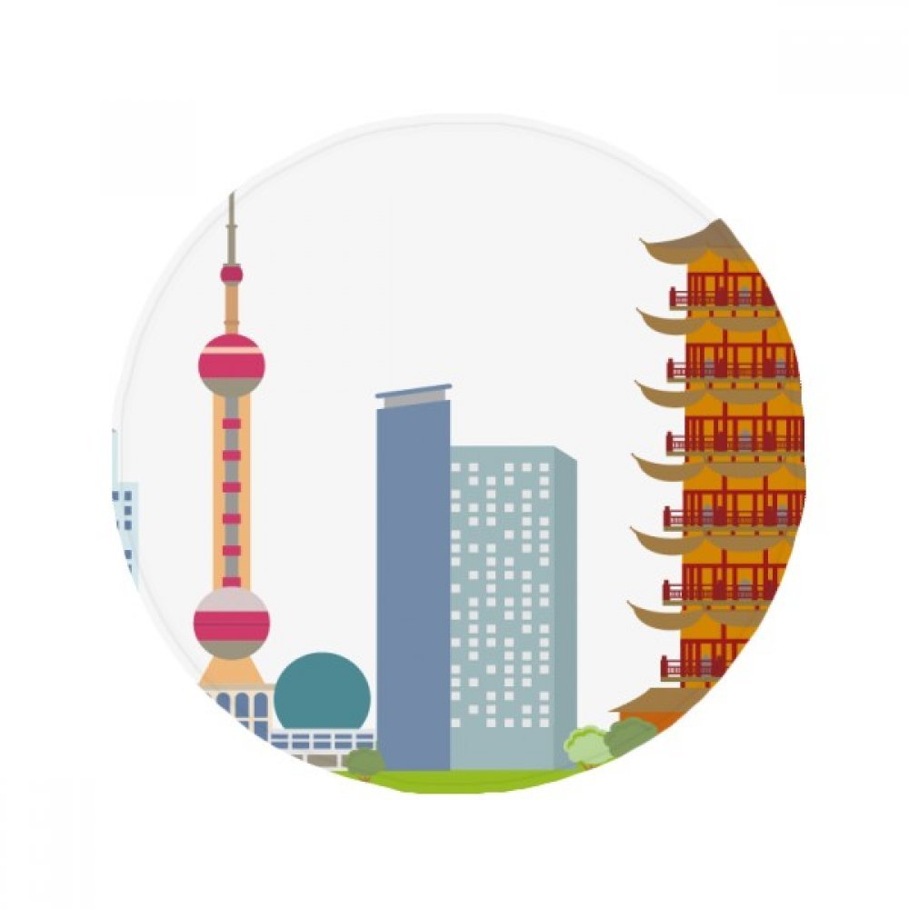 Tapis de sol rond Landmark Chine de 60cm, une idée cadeau originale