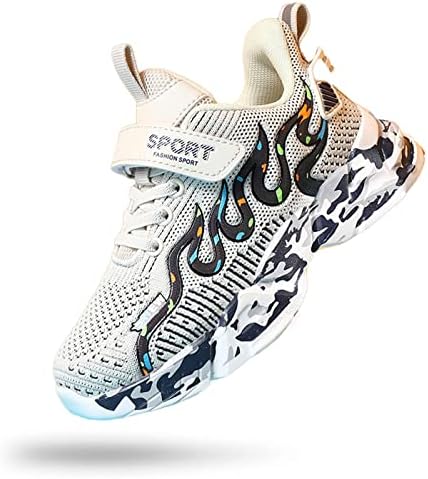 Kids Sneakers Lightweight Mesh Breathable Comfortable Running Tennis Athletic Boys Girls Shoes