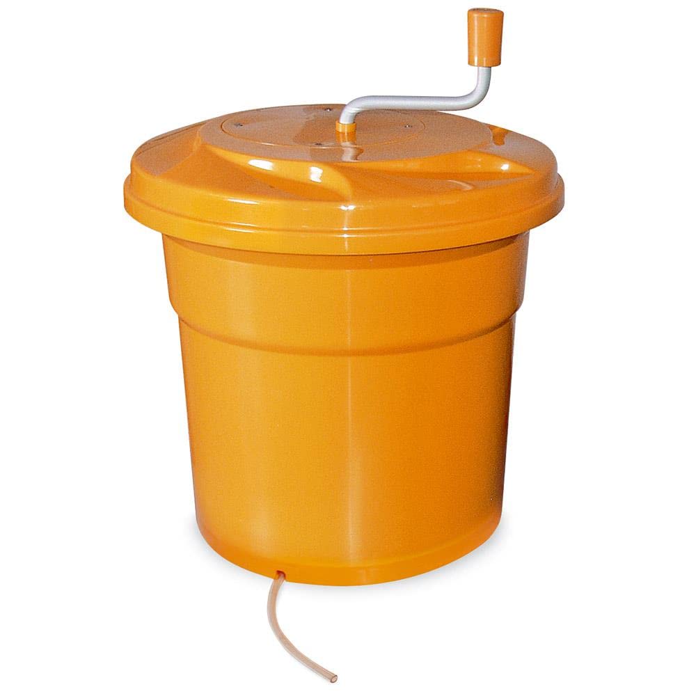BRB Essoreuse à salade 25 litres, pour 5-6 têtes de salade ØxH 430x520 mm,