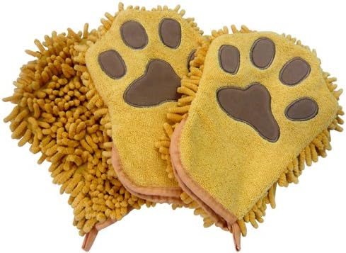 Zwipes 783 Microfiber Wash and Dry Pett Mitt - Pack of 3