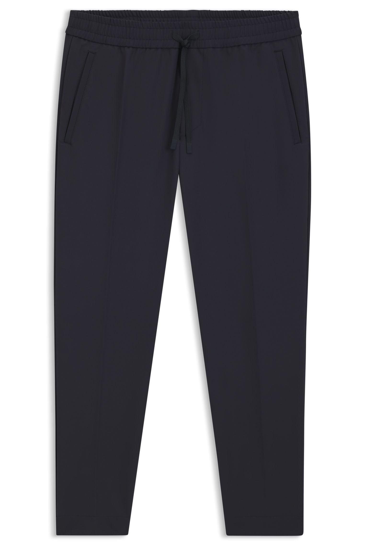 BOSS Men's T_Flex Trousers_Flat, Dark Blue402,