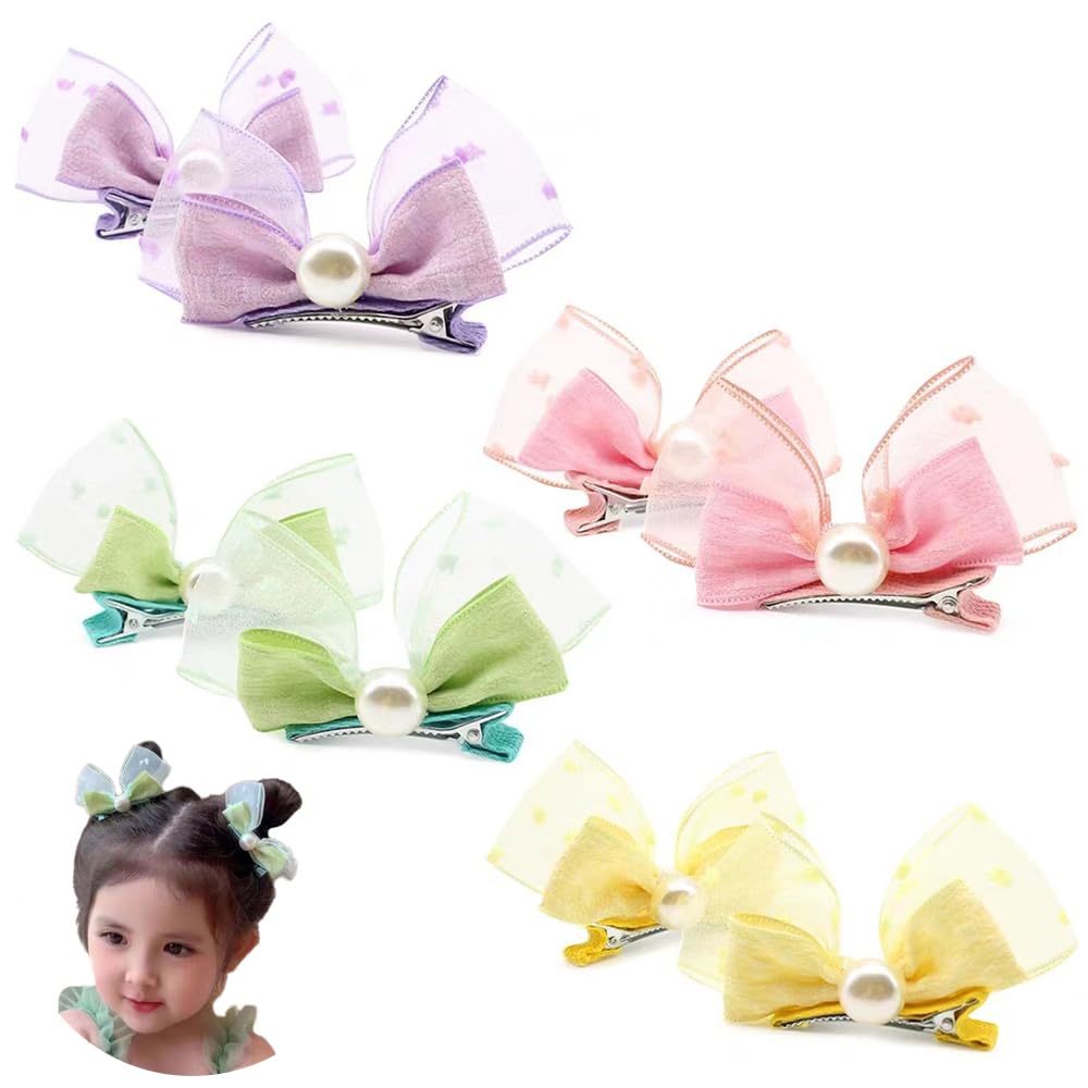 Amazon | SEEWEN ヘアクリップ リボン 髪飾り バレッタ ヘアピン