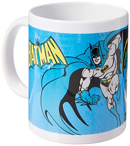 Forty7 DC Comics MG23054 Originals Batman And Robin Ceramic Mug, Multi-Colour