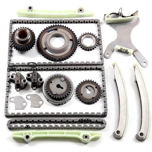 OCPTY Timing Chain Kit fits for 9-0393SD 90393SD for Dodge Dakota Durango Ram 1500 for Jeep Commander Grand Cherokee 4.7L 2002 2007