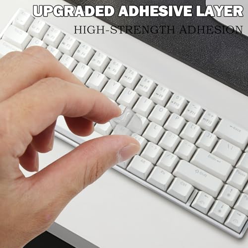 80 Piezas Tapas De Teclado De Vidrio Para Uñas Largas miniatura 6