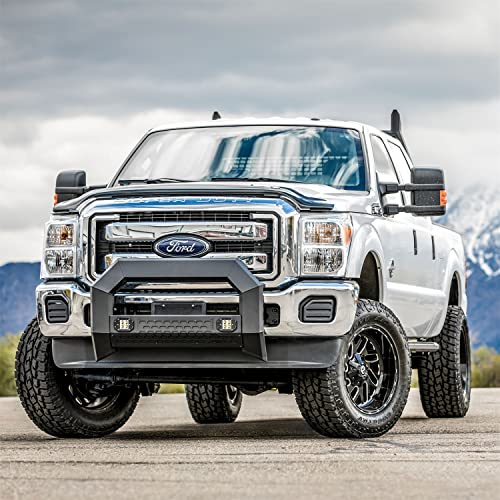 Image of ARIES 2165101 AdvantEDGE Black Aluminum Truck Bull Bar with Lights, Select Dodge, Ram 2500, 3500