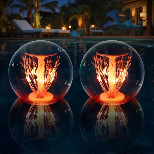 LENONE 7-Inch Color Changing Floating Lights
