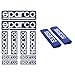 Sparco s09003 Kit di 10 Adesivi & Protezioni per Cintura di Sicurezza, Blu, Set di 2