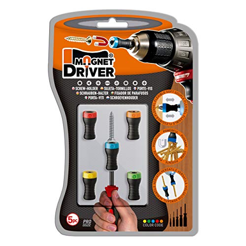 MAGNET DRIVER B50 Set de 5 Soportes Magnéticos para Puntas de Destornillador