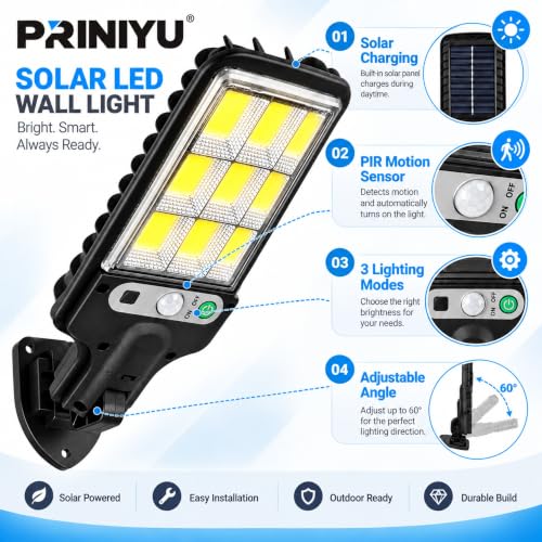 Image of Night Lighting 180W Solar LED Street Light 10000LM Waterproof