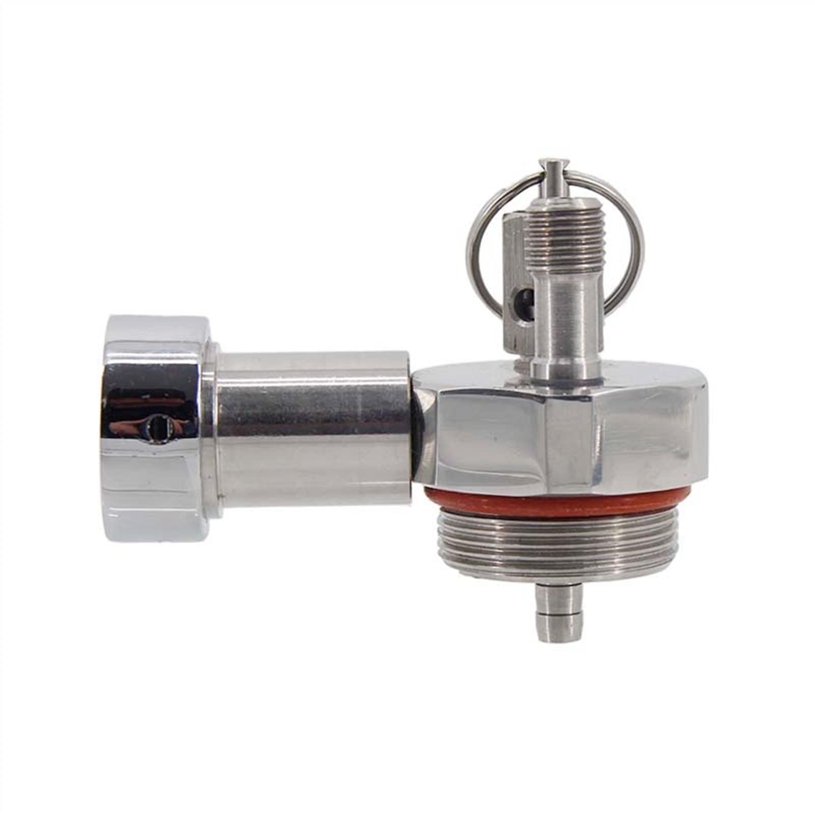 bierbrauset Mini Keg Beer Spear 2/3.6/4L Fässer inkl. 30 cm Silikonschlauch, KEIN Wasserhahn, kein CO2-Regler Heimbrausystem(with Faucet)