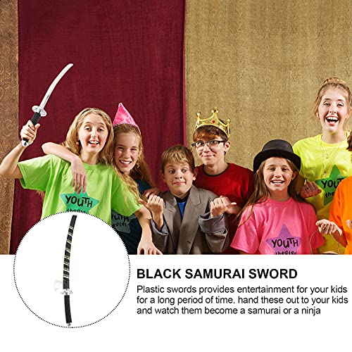 PRETYZOOM Brinquedo Samurai japonês de plástico espada Halloween adereços de brinquedo infantil (tam