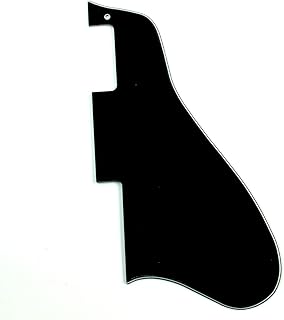 3Ply Jazz Archtop Guitar Pickguard Fits ES335 Long Version,Black