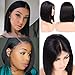 Alipearl Hair Short Bob Lace Front Human Hair Wig Brazilian 13x4 Straight Bob Wigs Pre Plucked Hairline Natural Color Wigs For Black Women Ali Pearl Hair Wigs (8