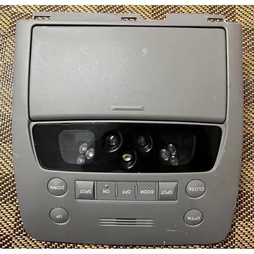 Car Reading Lamp Sunroof Switch for Lexus ES2600h RXGS LS300,Car Interior Overhead Console Dome Light Reading Lamp,B-Grey(Normal/B-Grey)