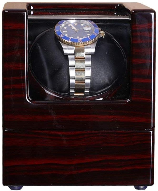 FENOKD Automatic Watch Winder Watch Winder Shake Table Device Shaker Anti-Magnetic Mute Jewelry Gift Packaging Sandalwood Piano Paint Mechanical Watch Automa