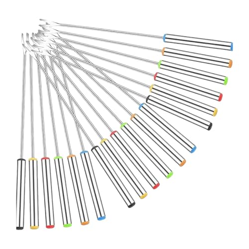 Zialofi 18 Stück Hotdog Bratstäbchen Gabeln