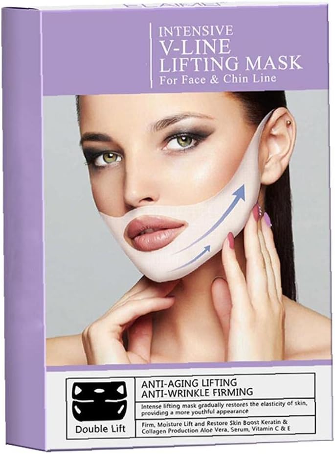 Lift Beauty Now Bargain sale on sale Products 4pcs Box Double V Mask Chin Perfect Lifting