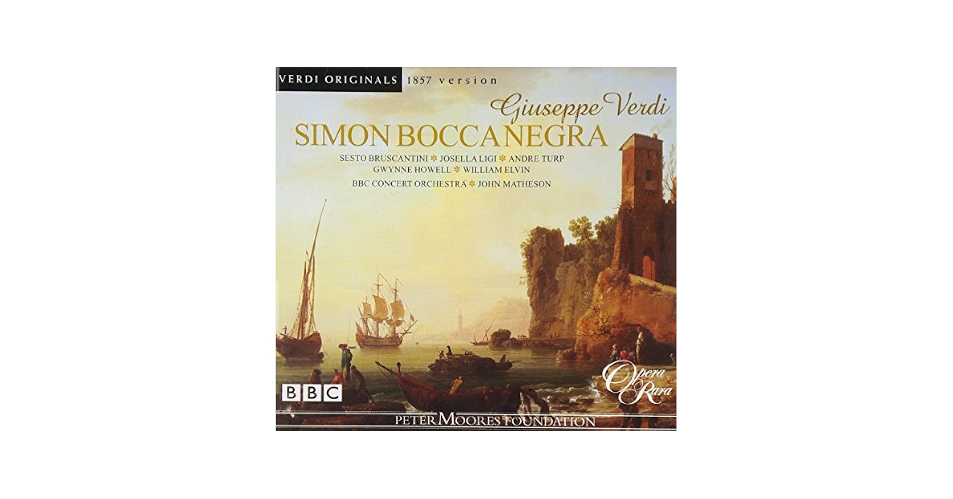 その他 Simon Boccanegra [CD] Giuseppe Verdi, John Matheson, BBC Concert Orchestra - Verdi