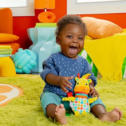 Bright Starts Pull, Play & Boogie Musical Activity Toy for Stroller - Giraffe - Unisex, Newborn + - 3