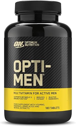Optimum Nutrition Opti-Men Unflavoured Multivitamin 180 Capsules