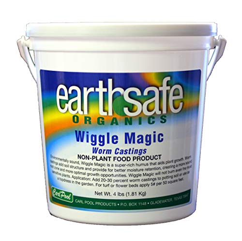 Wiggle Magic Worm Castings 3.5 Lbs - Earth Safe Organics